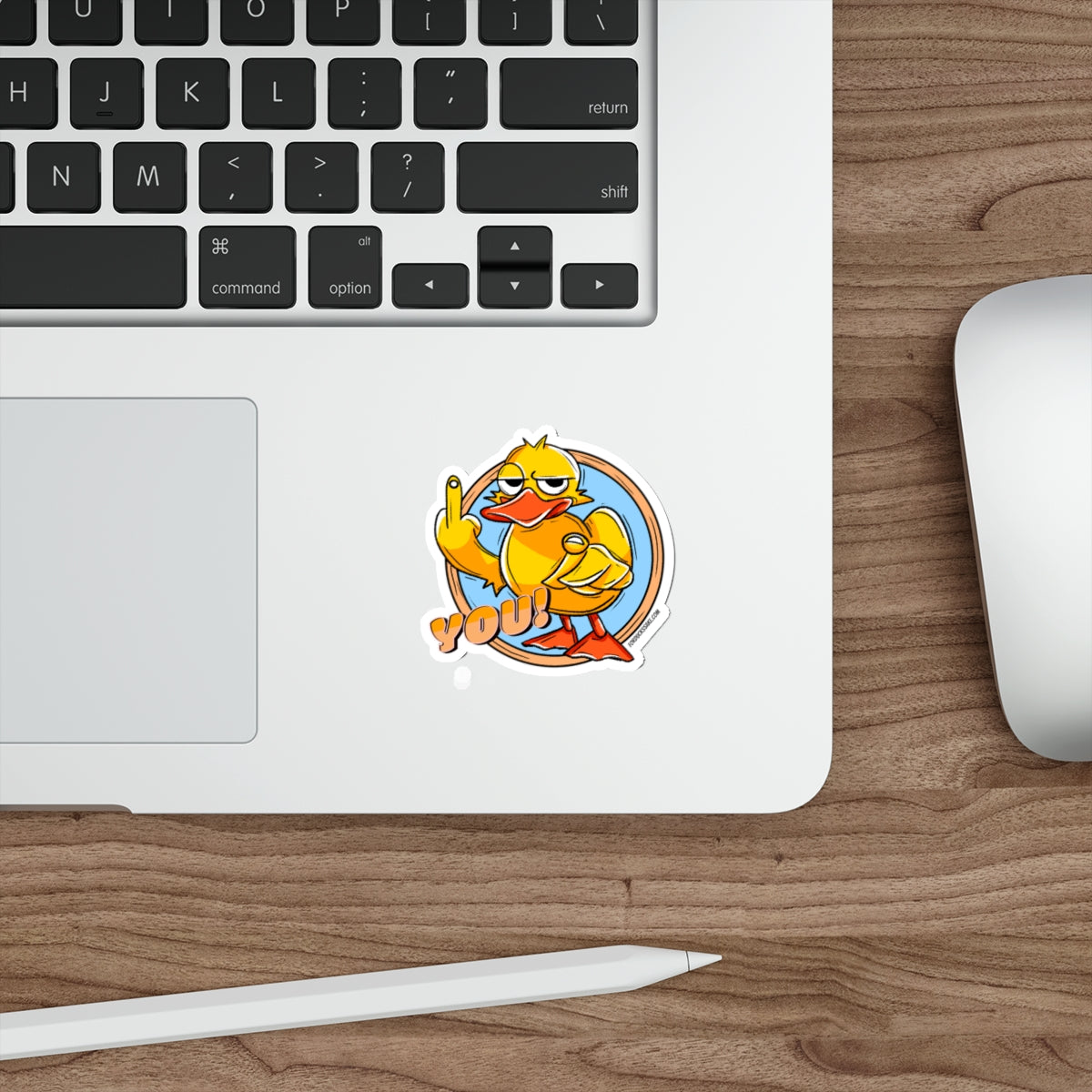 Duck You Die-Cut Stickers