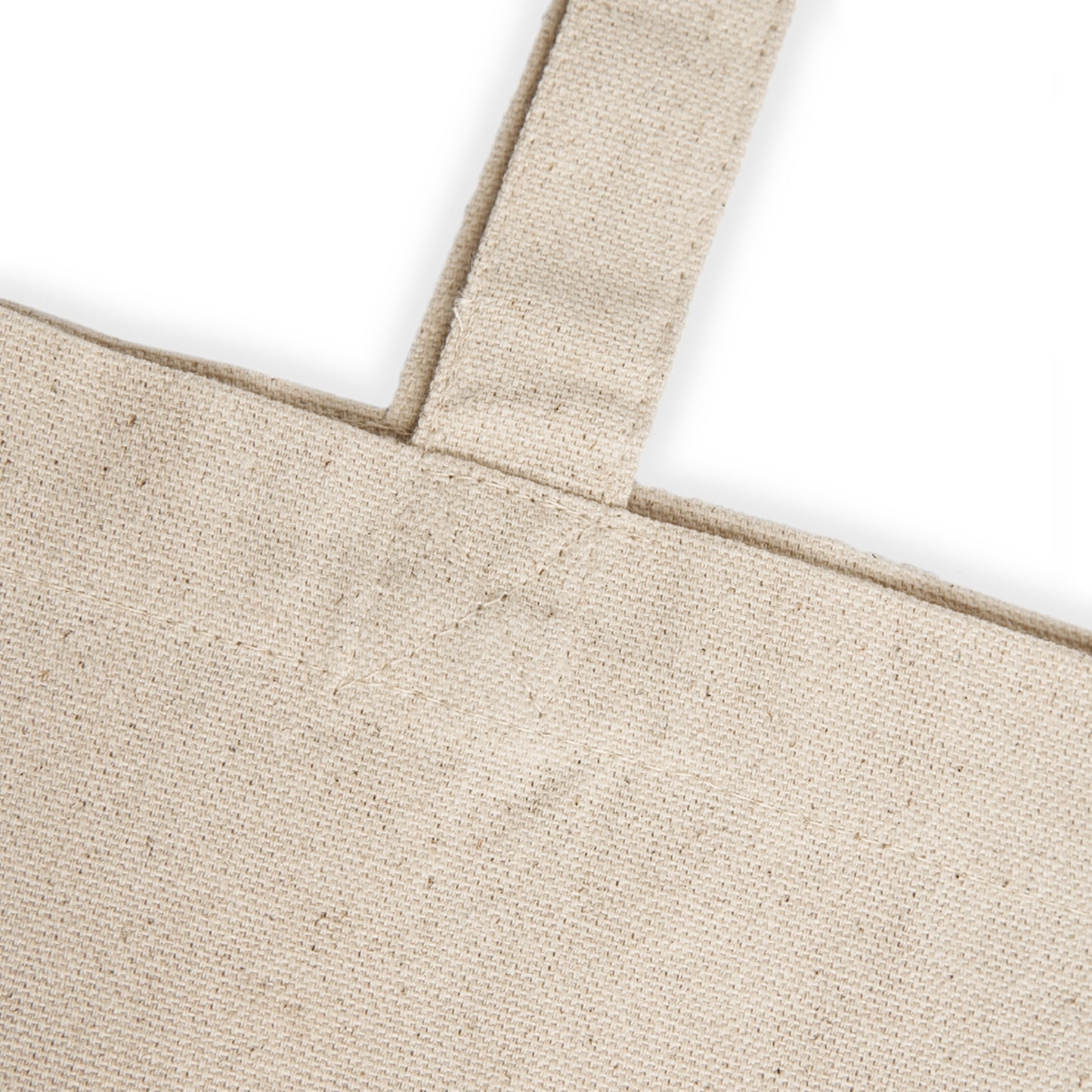 Duck Duck Splat Natural Canvas Tote