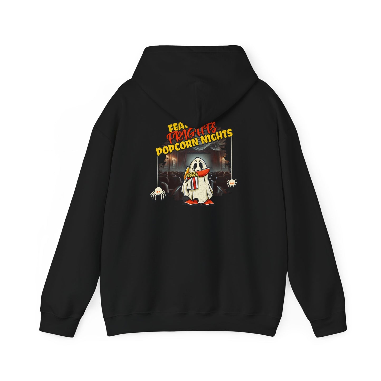 Feathers, Frights, & Popcorn Nights Hooded Sweatshirt