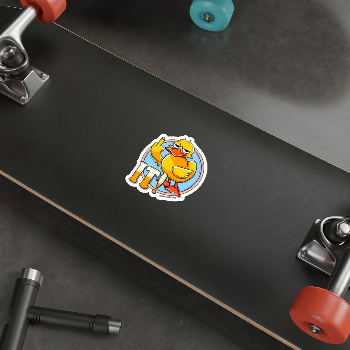 Duck It Die-Cut Stickers