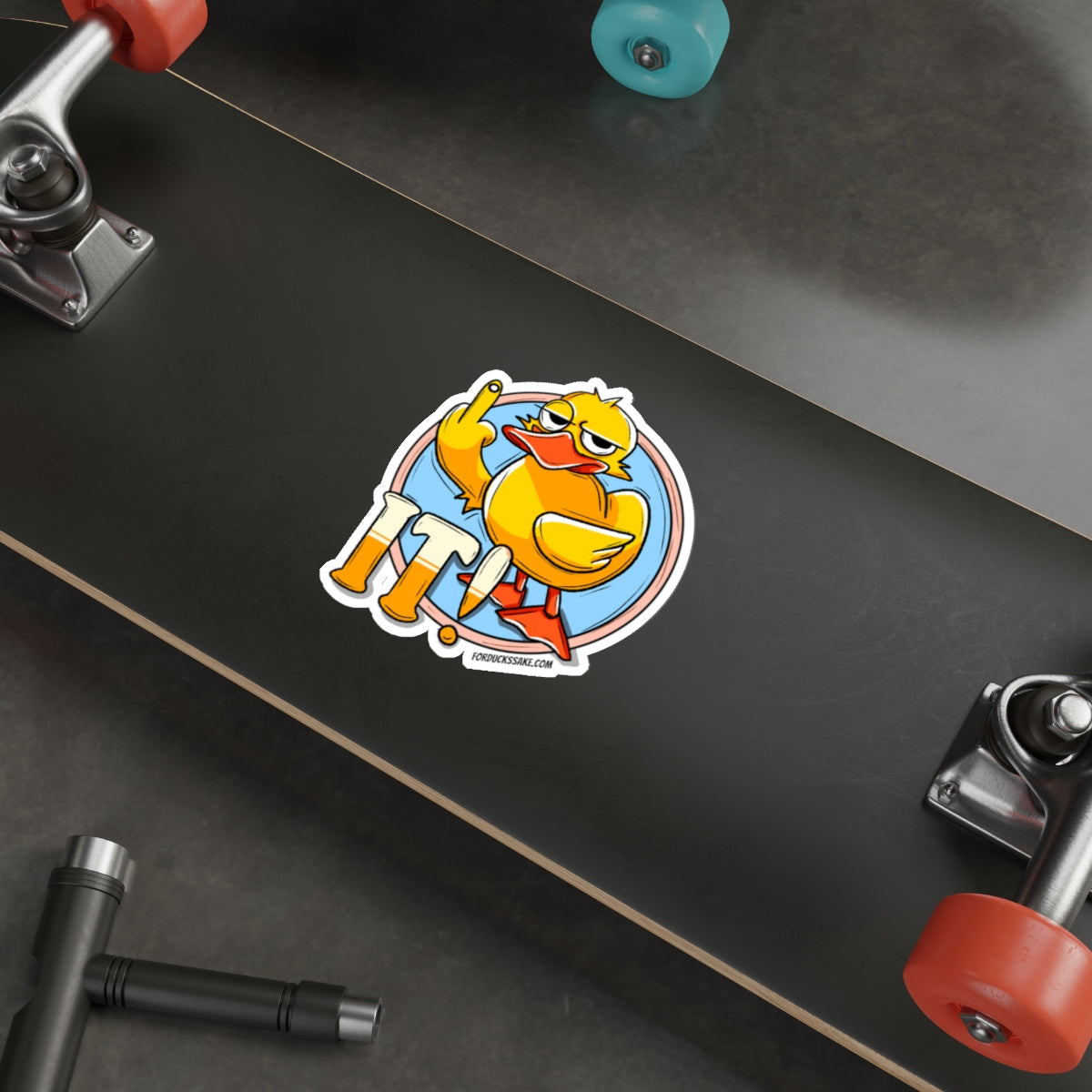 Duck It Die-Cut Stickers