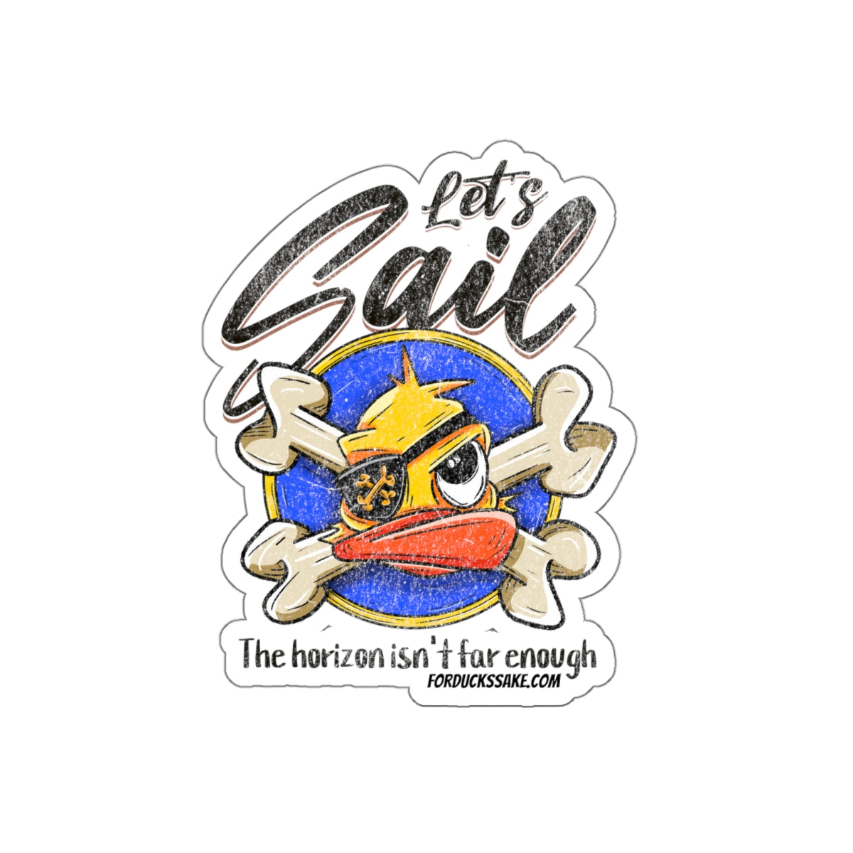 Lets Sail Die-Cut Stickers