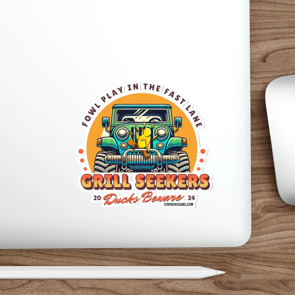 Grill Seekers Die-Cut Stickers