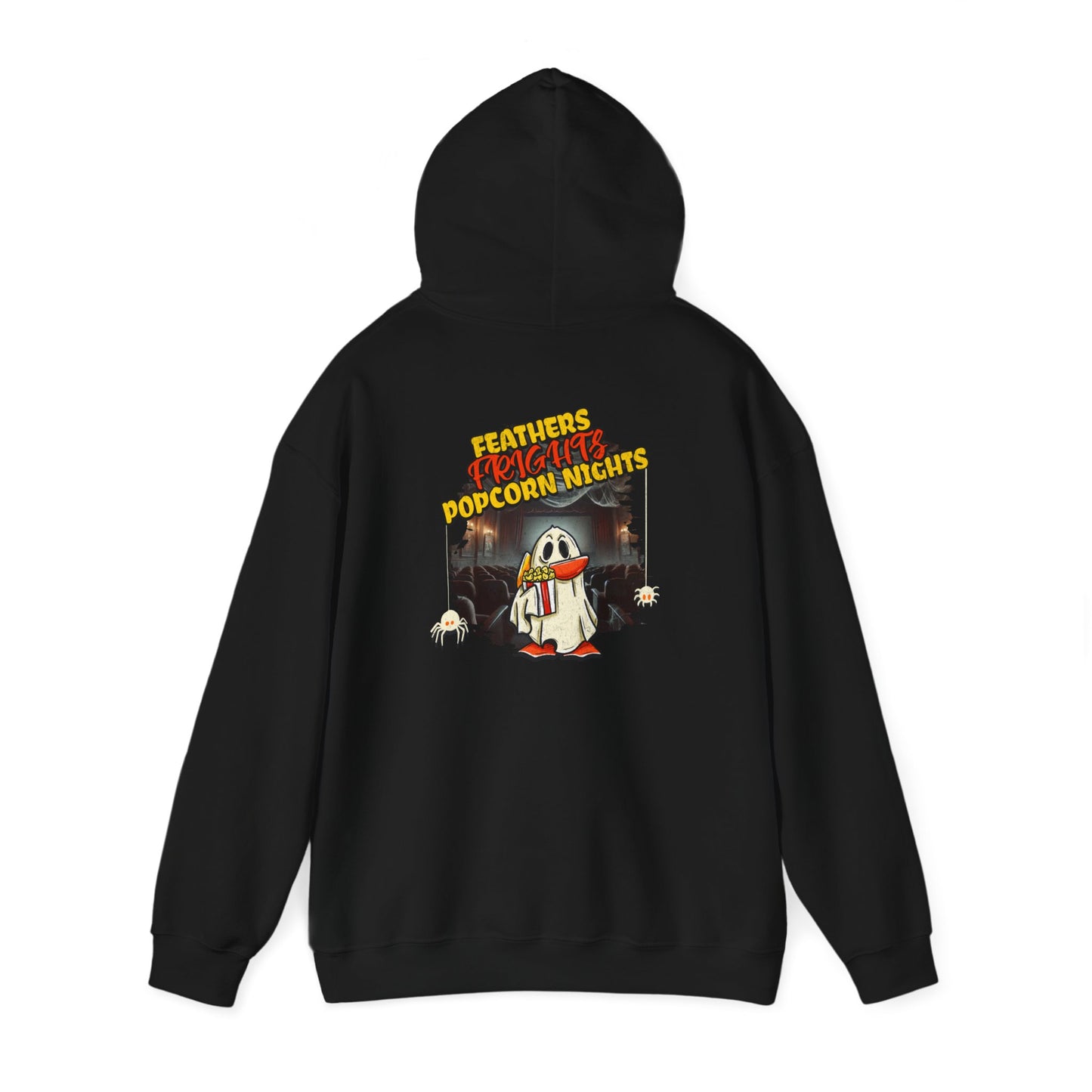 Feathers, Frights, & Popcorn Nights Hooded Sweatshirt