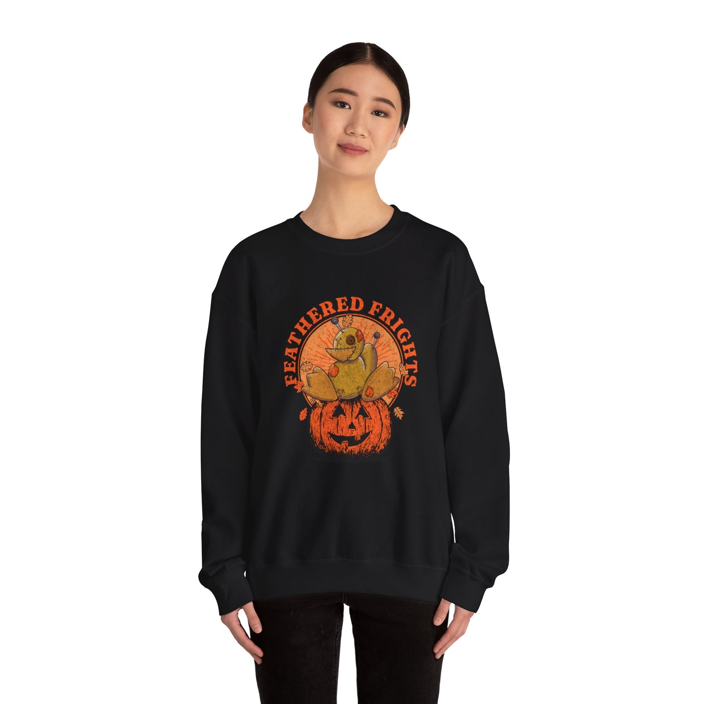 Feathered Frights Crewneck Sweatshirt