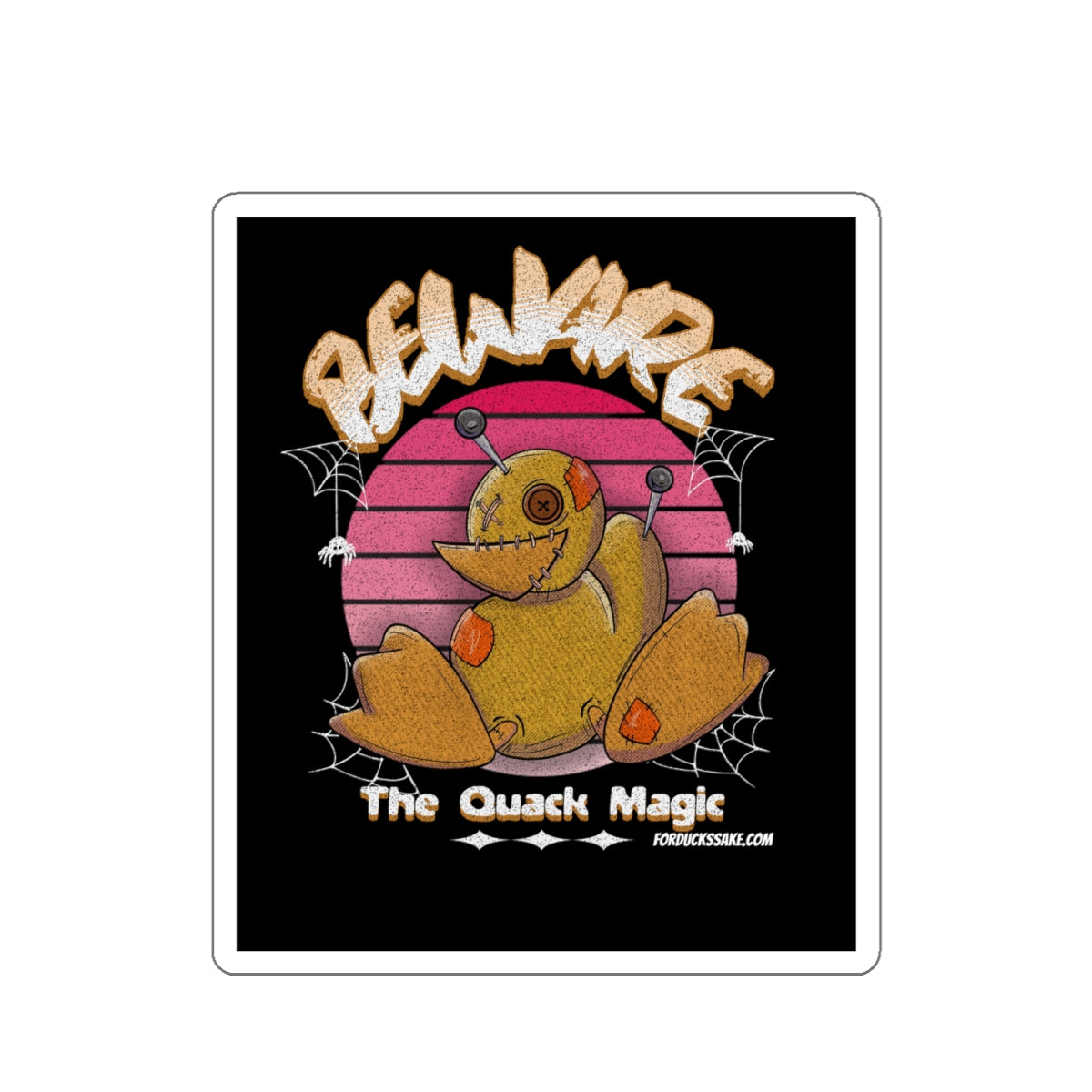 The Quack Magic Die-Cut Stickers