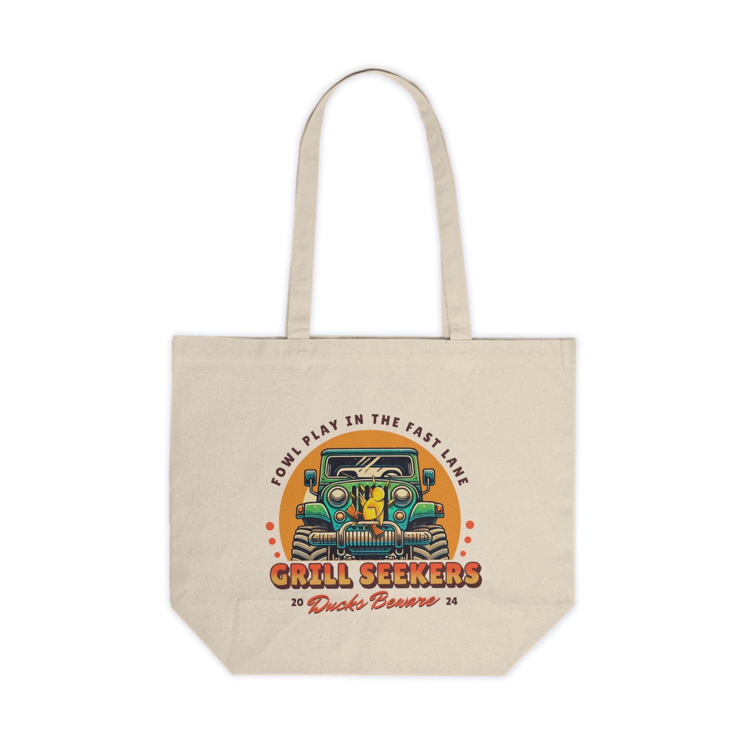 Grill Seekers Canvas Shopping Tote