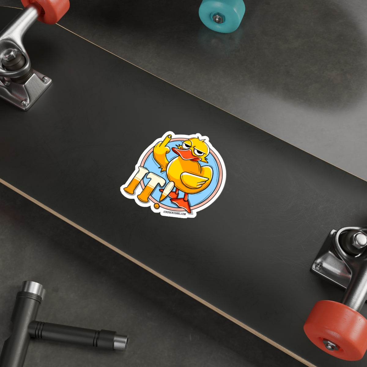 Duck It Die-Cut Stickers