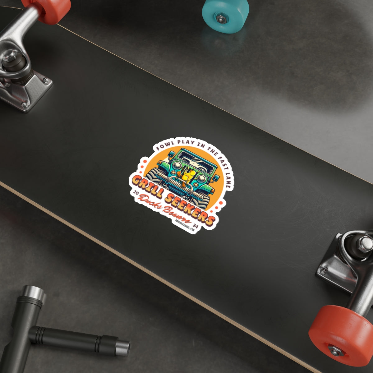 Grill Seekers Die-Cut Stickers