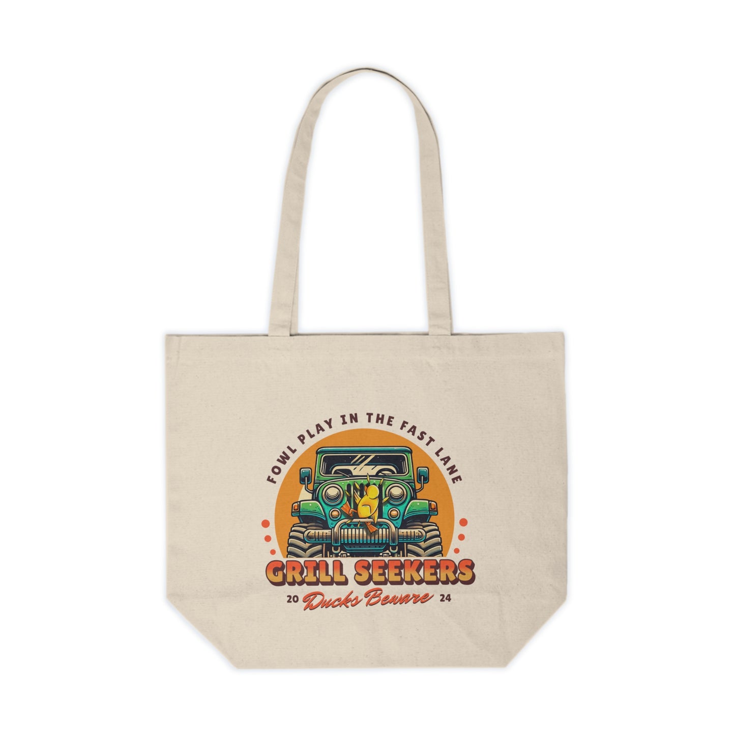 Grill Seekers Canvas Shopping Tote