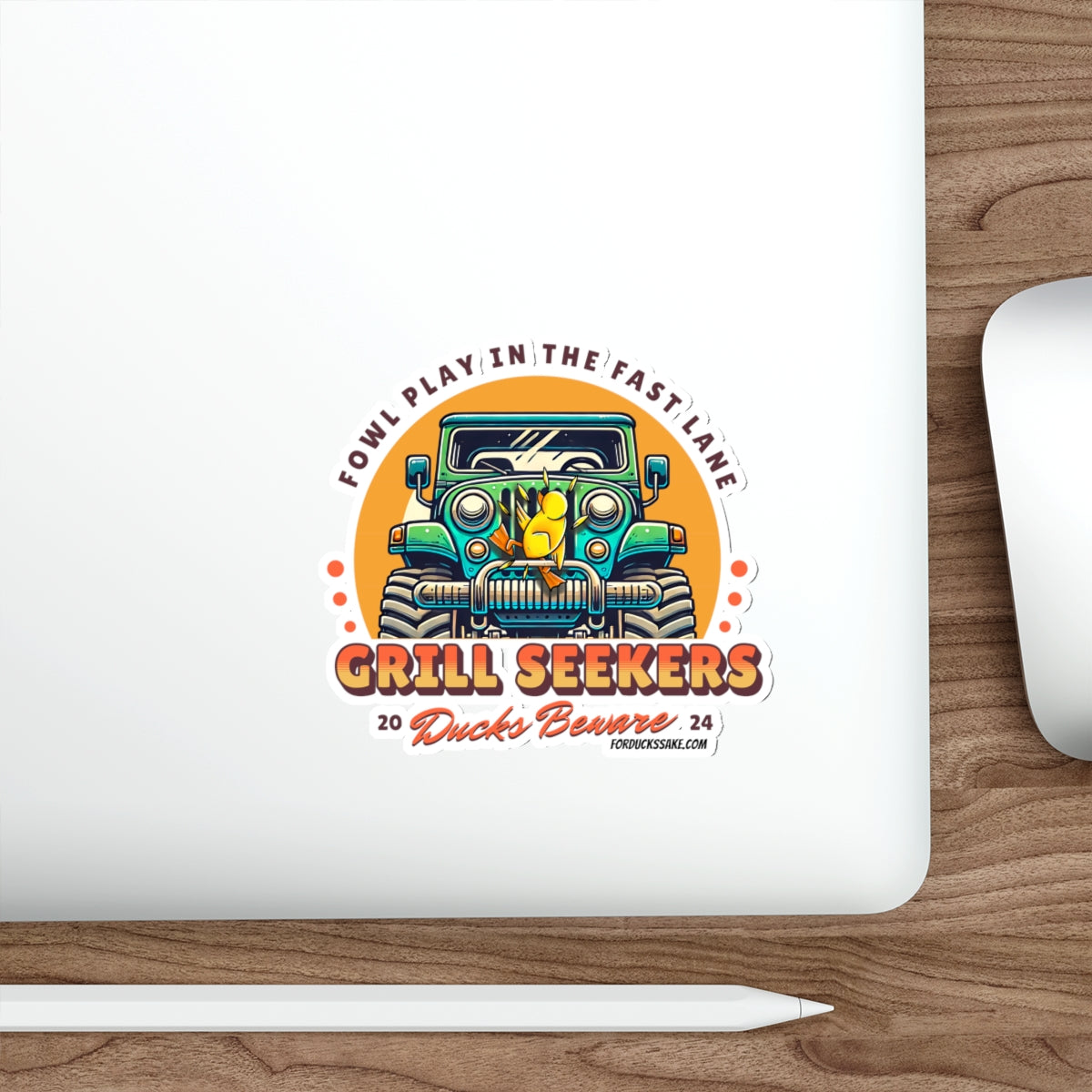 Grill Seekers Die-Cut Stickers